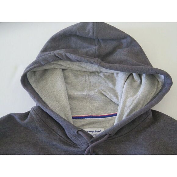 Champion Men's Size XL Gray Athleticwear Hooded Sweatshirt - Picture 4 of 8